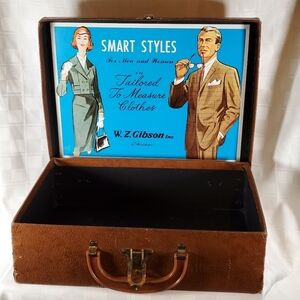 1940's Advertising Suit Case